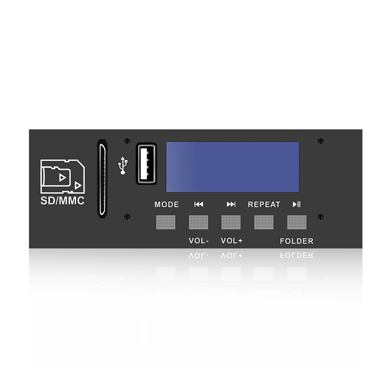 LCD6220：五按钮 SD/USB 连接器 LCD 屏幕 MP3 播放器，带蓝牙、TWS