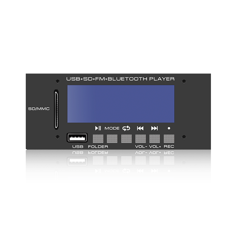 LCD6228：六键 SD/USB 连接器 LCD 屏幕 MP3 播放器，带蓝牙、TWS